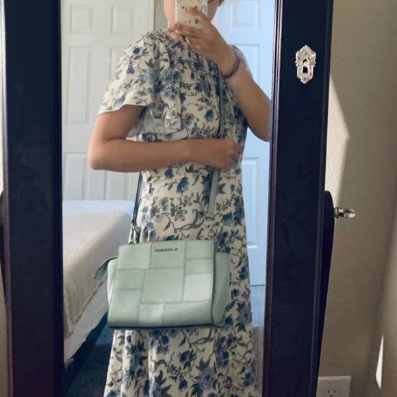 Michael Kors Blue Patch Crossbody Bag - Picture 4 of 4